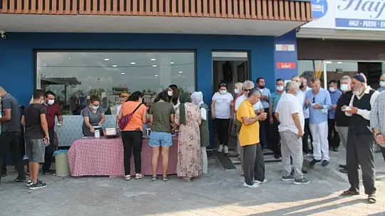 AK Parti Fethiye İlçe Teşkilatının aşure etkinliğine yoğun katılım