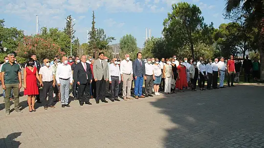 CHP'nin 98. Kuruluş yılı Fethiye'de törenle kutlandı