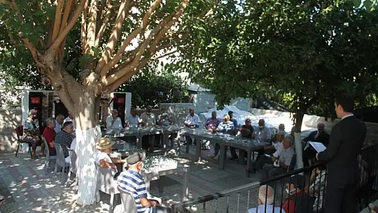 CHP Fethiye İlçe binasında kuruluş yılına özel söyleşi etkinliği düzenlendi