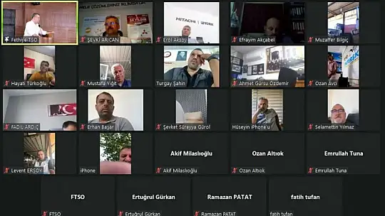 FTSO Meslek Komiteleri Müşterek Toplantısı Yapıldı