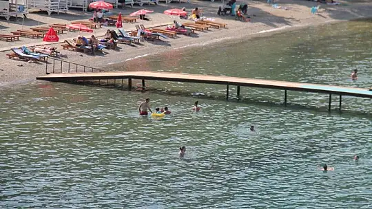 Fethiye sahilleri sakin