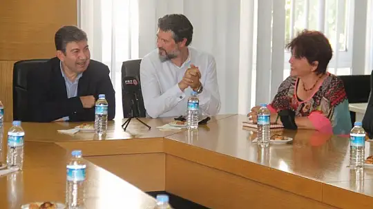 Deva Partisi Genel Başkan Yardımcısı Aydemir'den, Başkan Çıralı'ya ziyaret