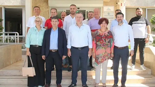 Deva Partisi Genel Başkan Yardımcısı Aydemir'den, Başkan Çıralı'ya ziyaret