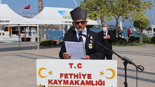 19 Eylül Gaziler Günü Fethiye'de törenle kutlanacak