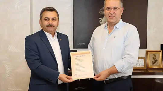 Müftü Kamil Oktay, Ahilik Haftası Dolasıyla FTSO'yu Ziyaret Etti