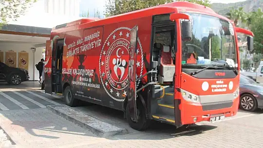 Sporfest Konukları Karaca'yı Ziyaret Etti