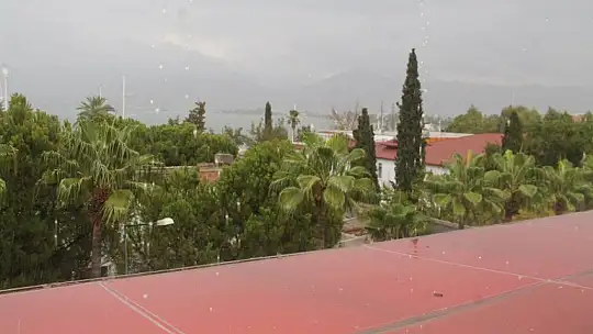 Güneşli havanın ardından yağmur bereketi