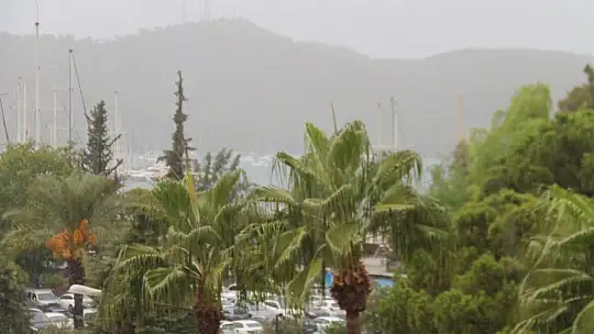 Güneşli havanın ardından yağmur bereketi