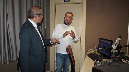 KAYMAKAM KARAMAN, SED MEDYA'YI ZİYARET ETTİ