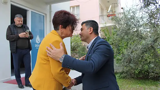 ADAY ADAYI DEMİRTAŞ'TAN BAŞKAN KULAÇ'A ZİYARET