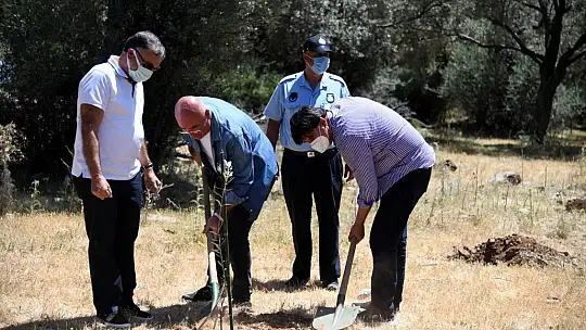 'Bizim Bahçe' projesi fidan dikimiyle sürüyor