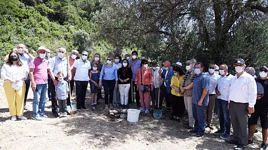 'Bizim Bahçe' projesi fidan dikimiyle sürüyor