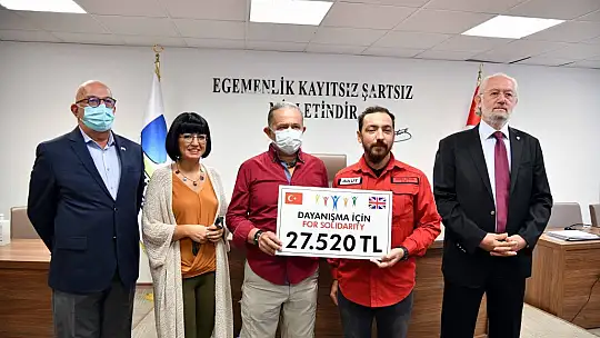 Fethiye'deki İngilizlerden Anlamlı Bağış
