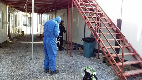 İnşaat ve şantiyelere şok baskın