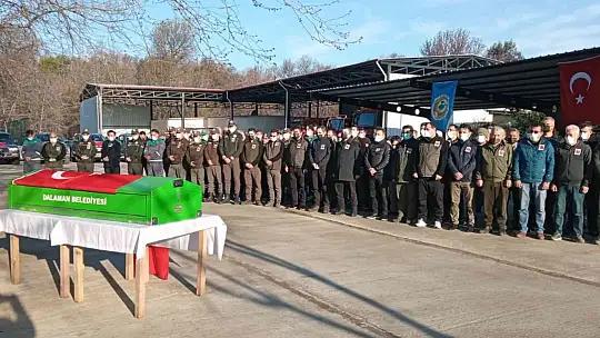 İş kazasında yaşamını yitiren ormancı toprağa verildi