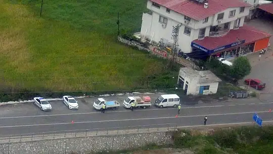 Jandarma'dan bayram öncesi helikopterli denetim