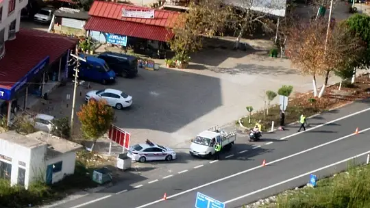 Jandarma'dan helikopterli trafik denetimi