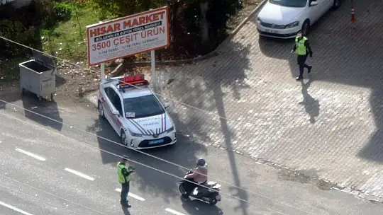 Jandarma'dan helikopterli trafik denetimi