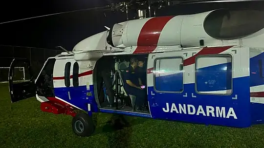 Jandarma ekipleri Datça'daki orman yangını için topyekün seferber oldu