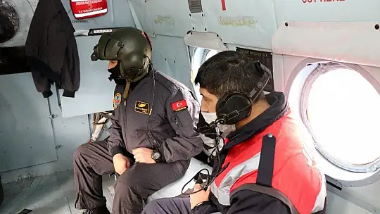 Jandarma havadan trafik kontrolü yaptı