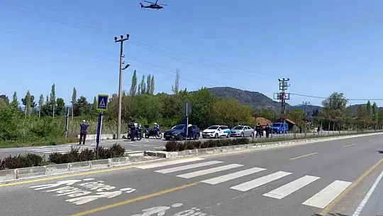 Jandarmadan bayram öncesi havadan-karadan denetim