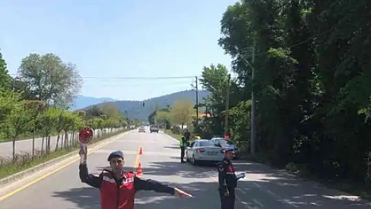 Jandarmadan bayram öncesi havadan-karadan denetim