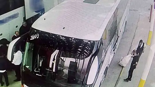 Kaçak etlerin sahibine ve otobüse ceza