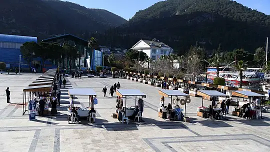 Fethiye'deki kadınlar bu pazarda buluştu