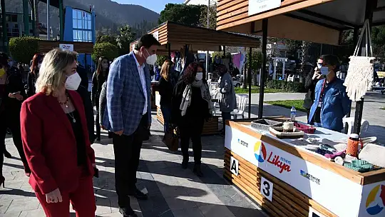 Fethiye'deki kadınlar bu pazarda buluştu