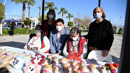 Fethiye'deki kadınlar bu pazarda buluştu