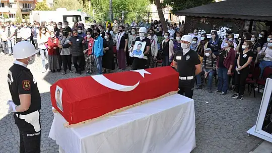 Kalp krizi sonucu hayatını kaybeden polis memuru için tören düzenlendi