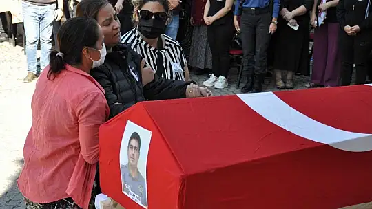 Kalp krizi sonucu hayatını kaybeden polis memuru için tören düzenlendi