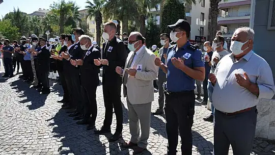 Kalp krizi sonucu hayatını kaybeden polis memuru için tören düzenlendi