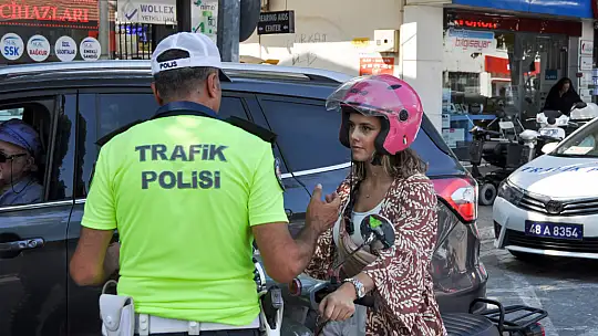 Fethiye'de Motosiklet Denetimi Yapıldı