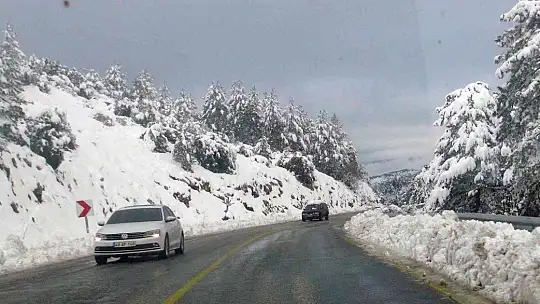 Kar yağışı göl ve akarsular için can suyu oldu