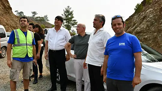 Karaca Köyceğiz'de yangın bölgesinde