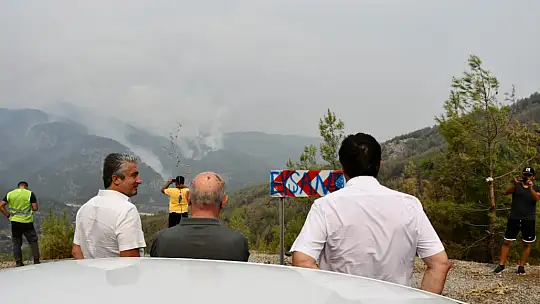 Karaca Köyceğiz'de yangın bölgesinde