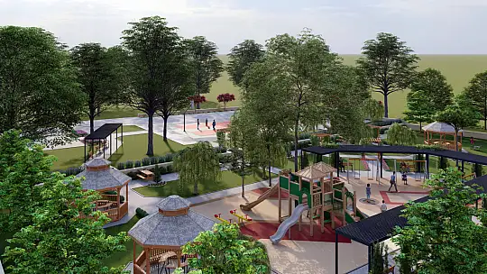 Karaçulha Parkı ve Taziye Evi yapımına başlandı