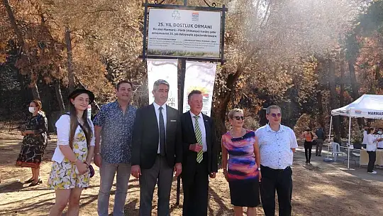 Kardeş şehir Fürth' ten 25.yıl anısına Marmaris'e anlamlı ziyaret