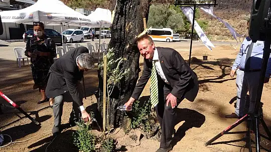 Kardeş şehir Fürth' ten 25.yıl anısına Marmaris'e anlamlı ziyaret