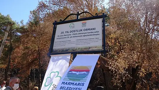 Kardeş şehir Fürth' ten 25.yıl anısına Marmaris'e anlamlı ziyaret