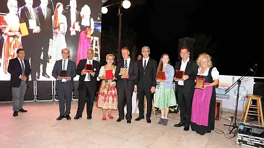 Kardeş şehrin misafirleri gala yemeğinde ağırlandı