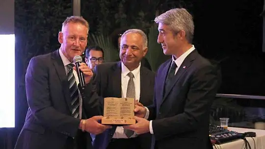 Kardeş şehrin misafirleri gala yemeğinde ağırlandı