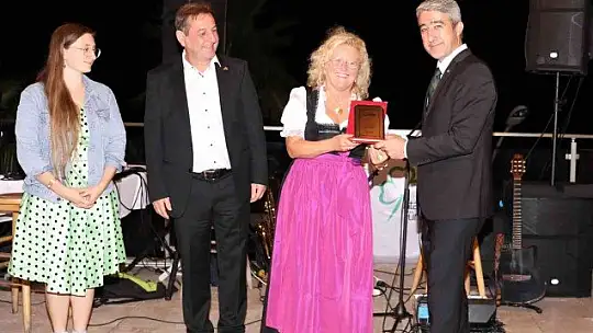 Kardeş şehrin misafirleri gala yemeğinde ağırlandı