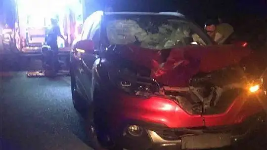 Karşıya geçmek isterken hayatını kaybetti