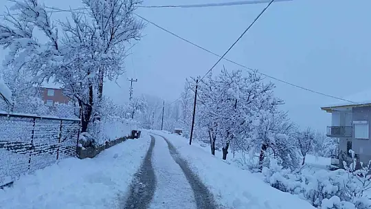 KAŞ'TA YÜKSEK KESİMLERDEKİ YOLLARDA KARLA MÜCADELE ÇALIŞMASI BAŞLADI