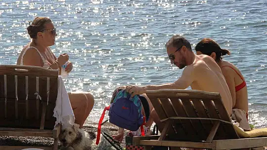 Kasım ayında deniz keyfi