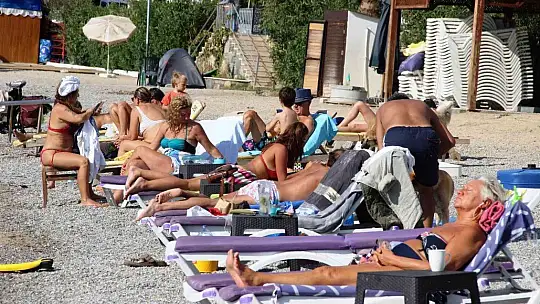 Kasım ayında deniz keyfi