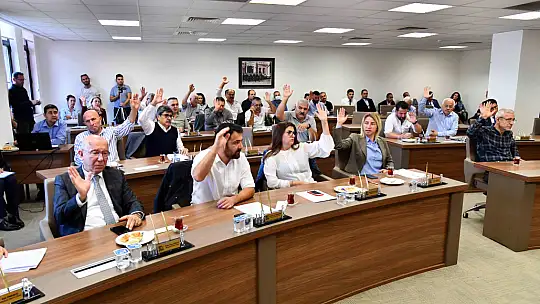 BELEDİYE MECLİSİNDE KARARLAR OY BİRLİĞİ İLE ALINDI