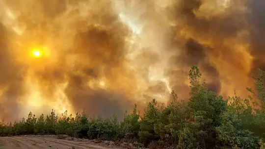 Kavaklıdere yangını büyüyor